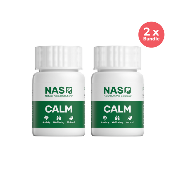 Natural Animal Solutions Dog and Cat Calm 60 Pack x 2