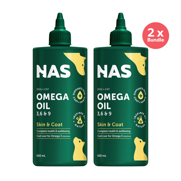 Natural Animal Solutions Omega 3.6.9 Oil Dog 500ml x 2