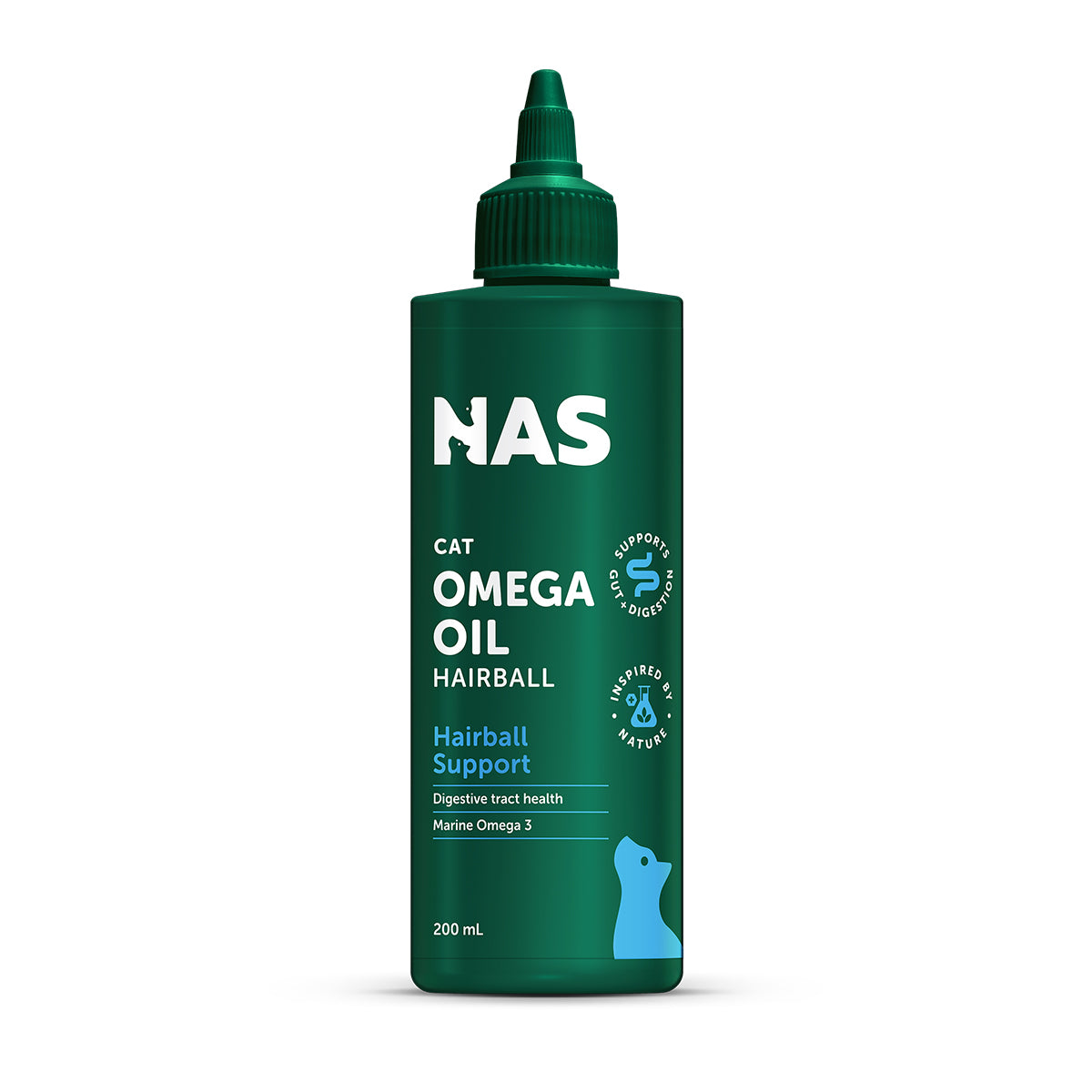 NAS Omega Oil Hairball Support for Cats 200ml