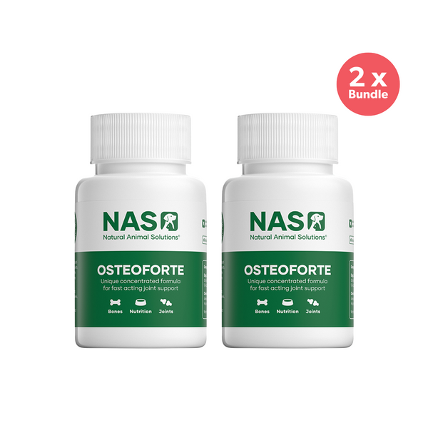 Natural Animal Solutions Osteoforte 60 Pack x 2