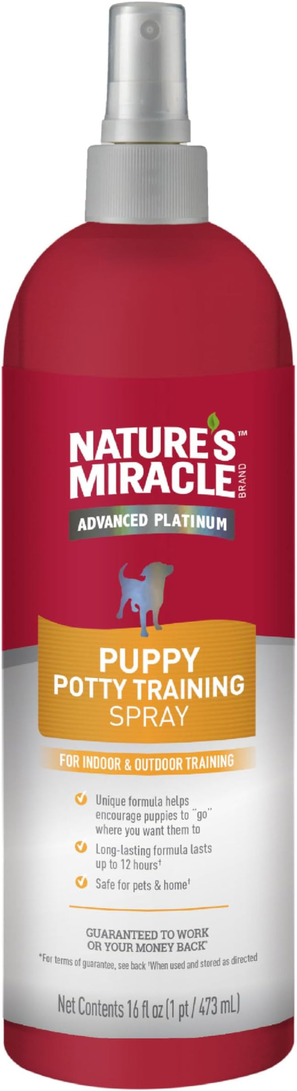 Nature's Miracle Advanced Platinum Puppy Potty Training Spray 236ml