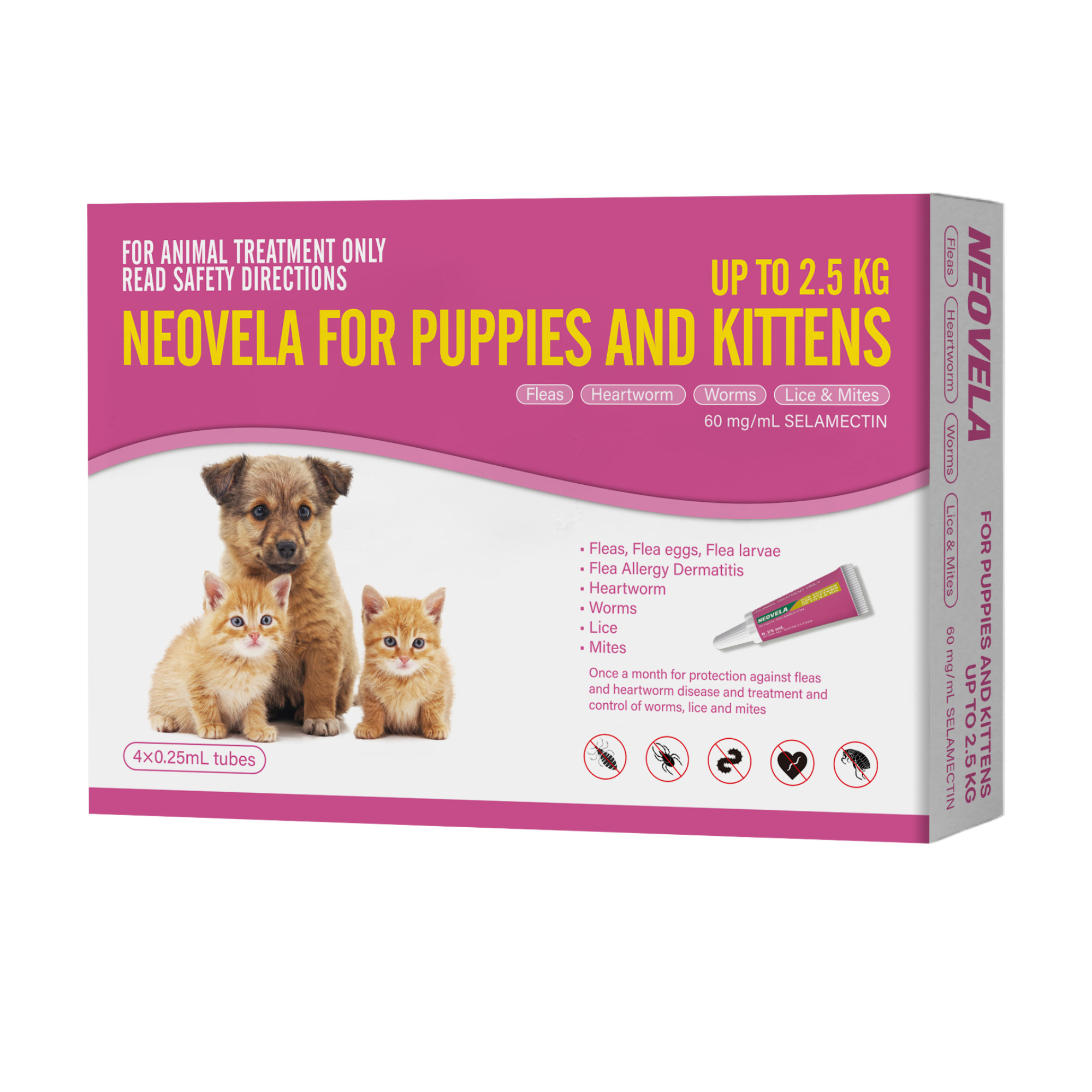 Neovela For Puppies and Kittens 2.5kg 4 Pack