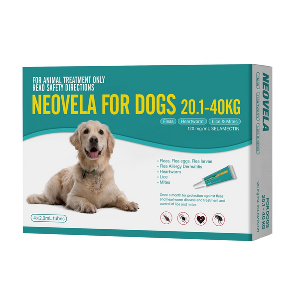 Neovela For Dogs 20.1-40kg 4 Pack