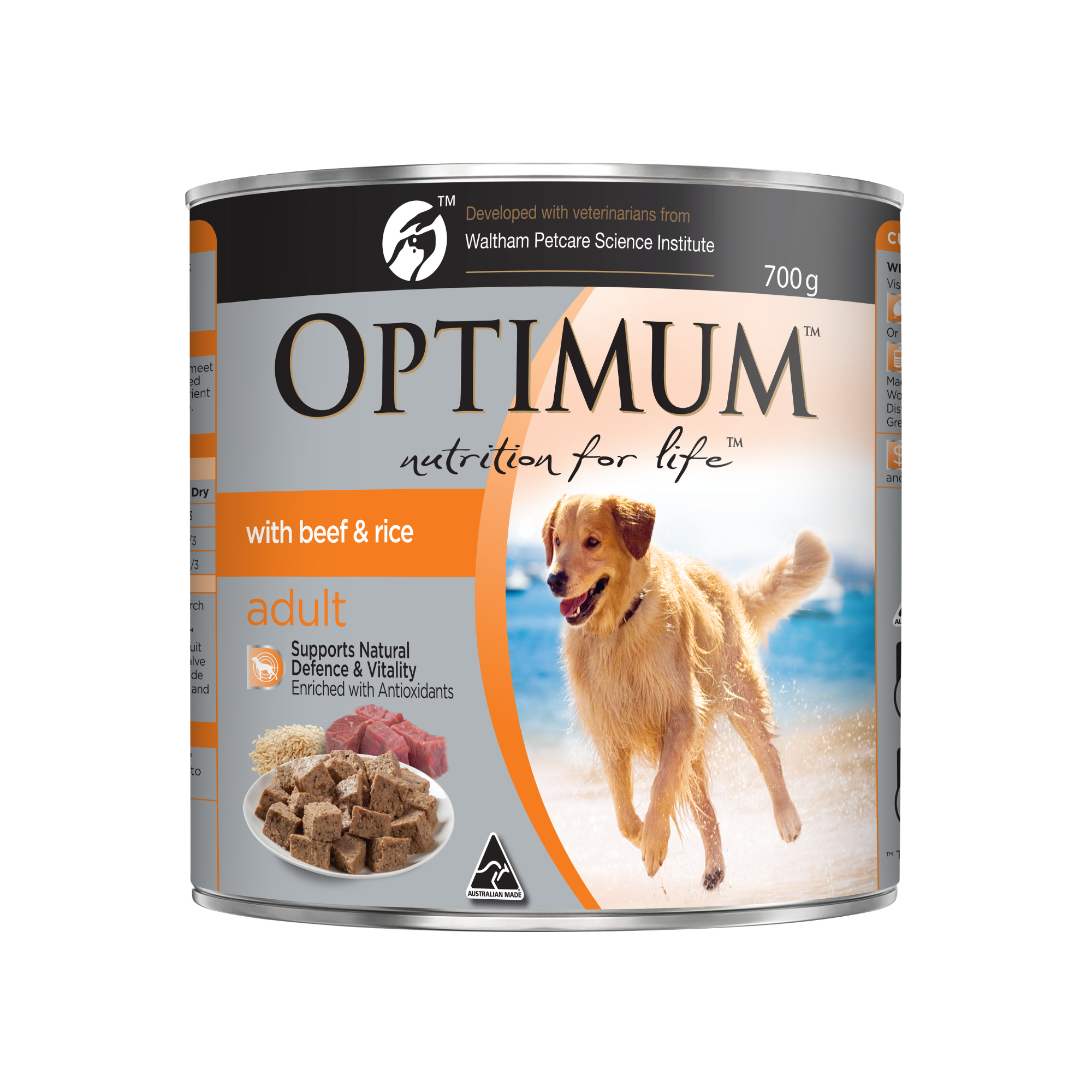 Optimum Dog Adult Beef Rice Egg 700g x 12