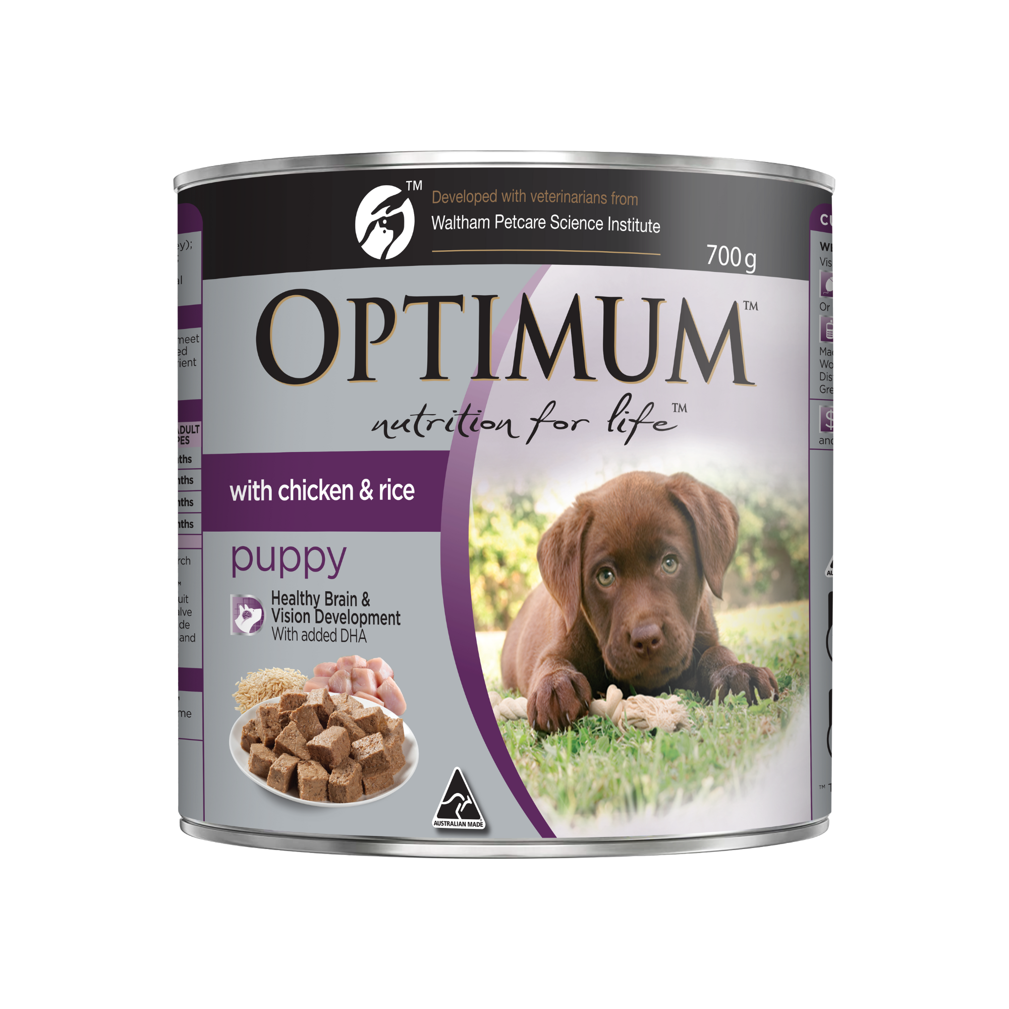 Optimum Puppy Chicken & Rice 700g x 12