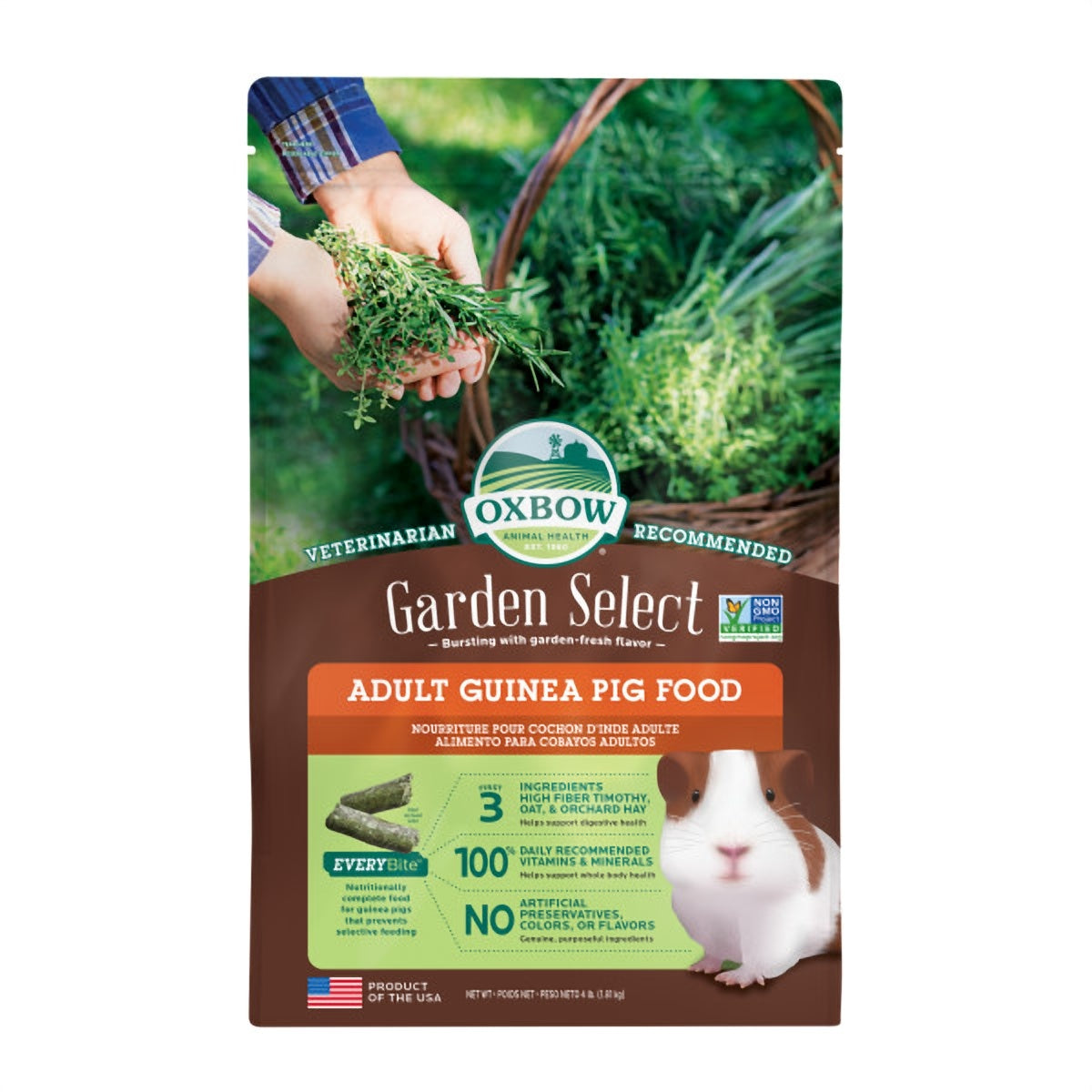 Oxbow Garden Select Adult Guinea Pig Food 1.18kg