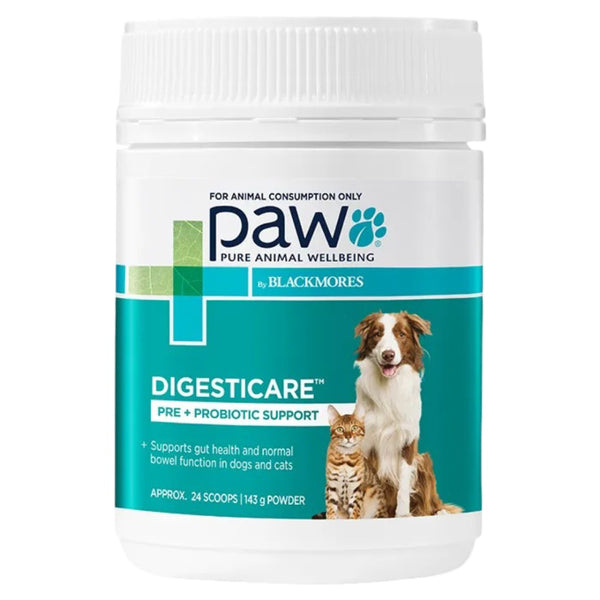 PAW DigestiCare Probiotic Powder For Dogs And Cats 143g