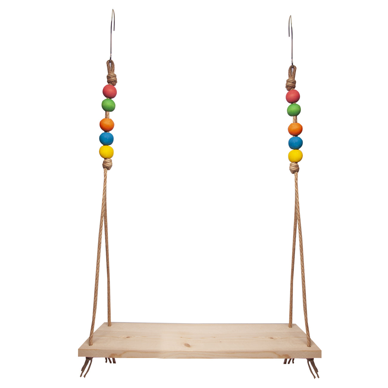 Pet One Chicken Toy Wooden Swing