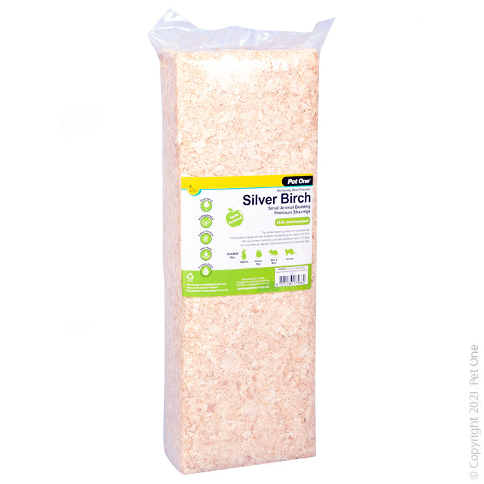 Pet One Small Animal Bedding Apple Scented Silver Birch Shavings