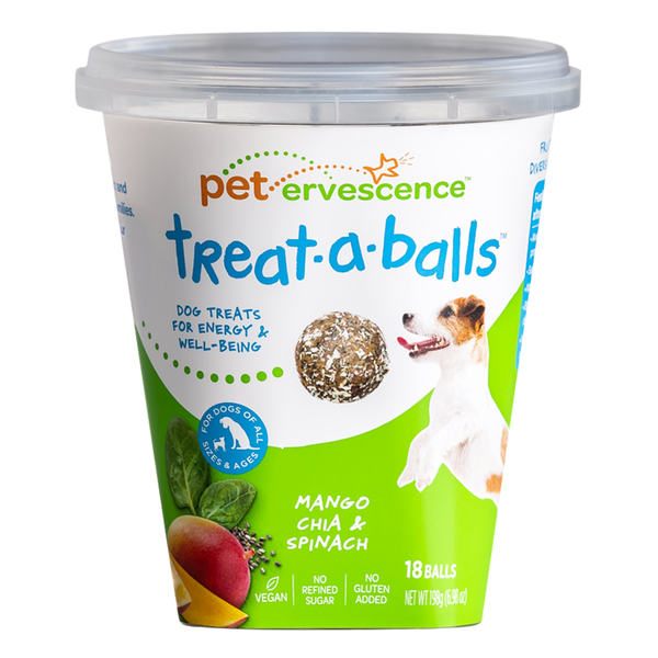 Petervescence TreatABalls Mango Chia & Spinach 198g