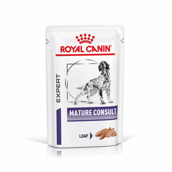 Royal Canin Veterinary Diet Mature Consult Dog Wet Food 85g x 12
