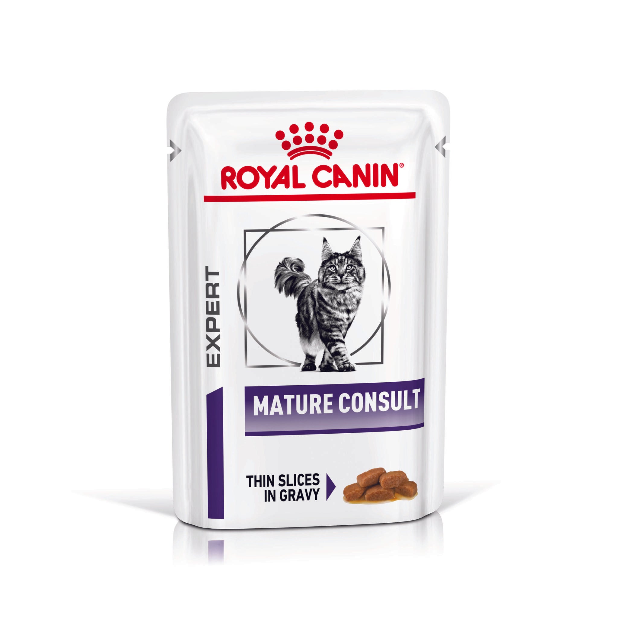 Royal Canin Veterinary Diet Mature Consult Wet Cat Food 85g x 12