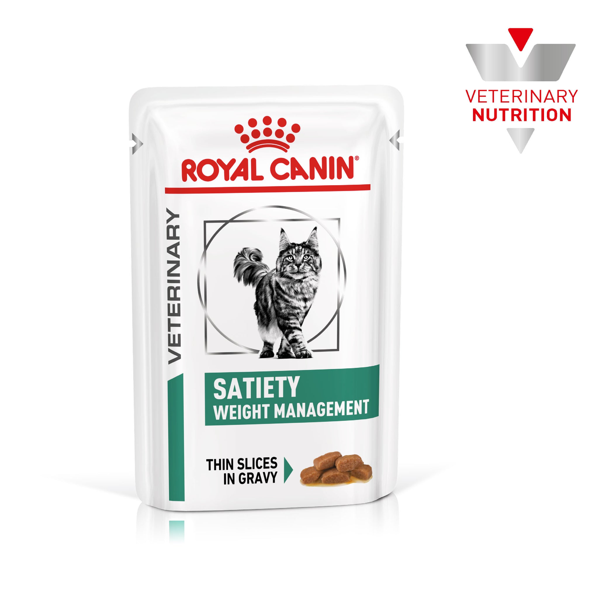 Royal Canin Veterinary Diet Satiety Adult Wet Cat Food 85g x 12