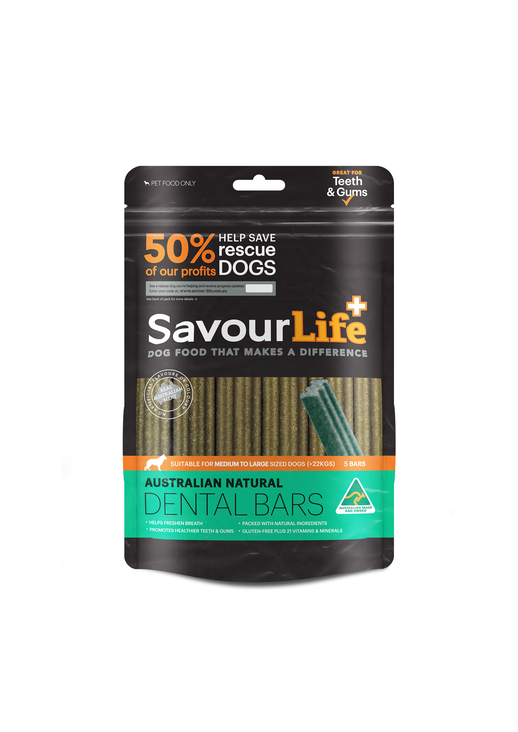 SavourLife Dog Treat Australian Natural Dental Bars