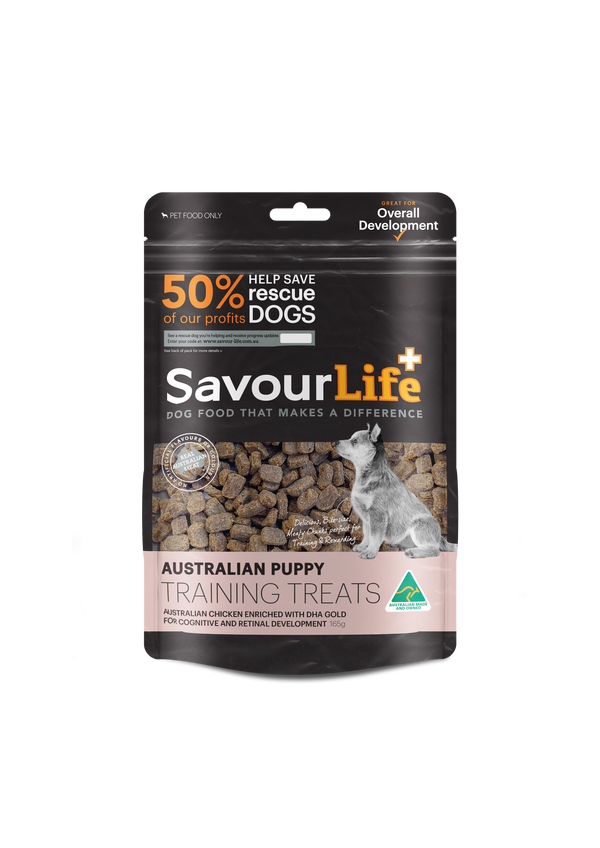 SavourLife Dog Treat Australian Puppy Training Treats 165g