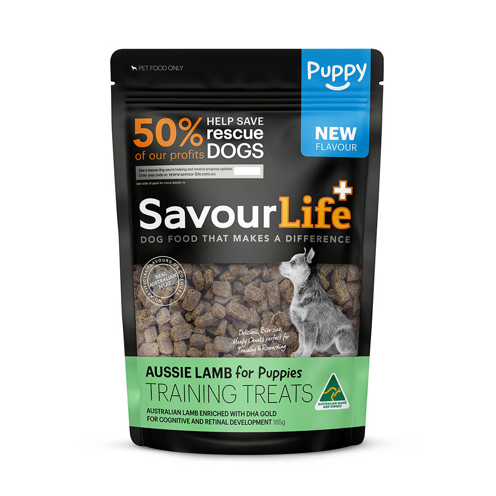 SavourLife Dog Treat Australian Puppy Lamb Training Treats 165g