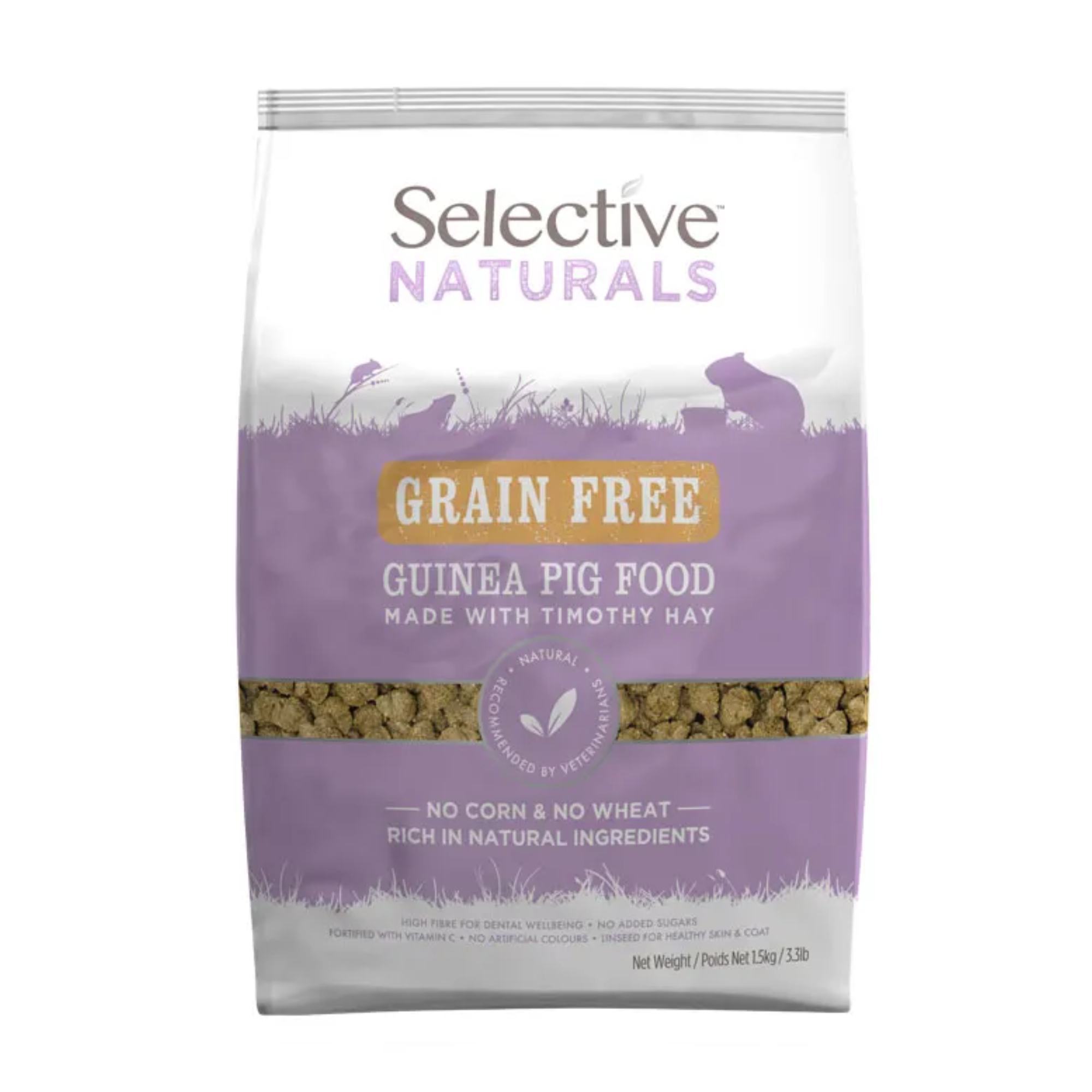 Science Selective Naturals Grain Free Guinea Pig Food 1.5kg