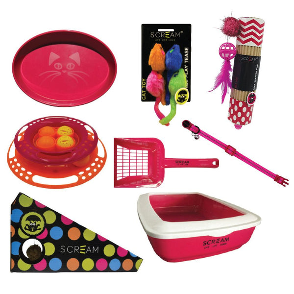 Scream Kitten Starter Pack Pink