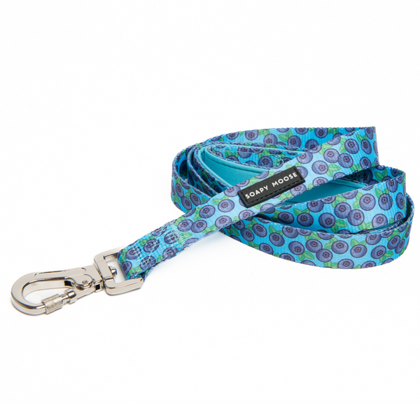 Soapy Moose Blueberries Dog Lead Regular