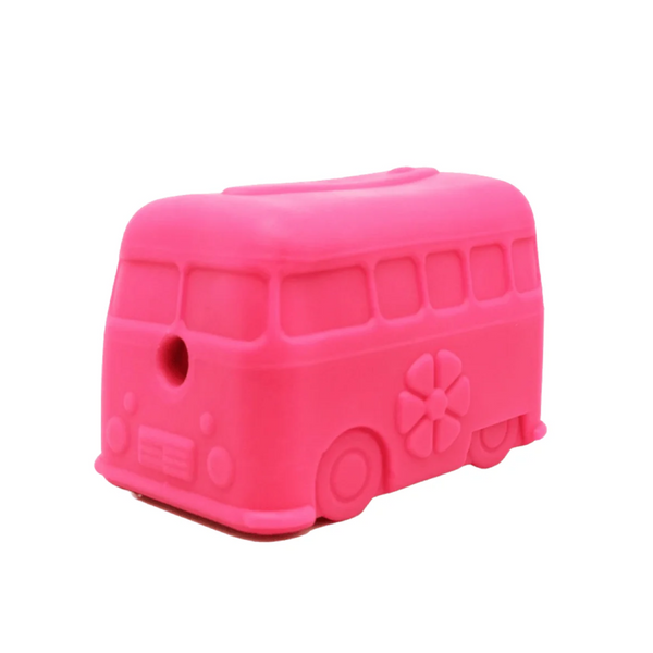 SodaPup Retro Van Dog Toy Pink