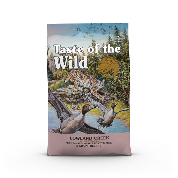 Taste of the Wild Lowland Creek Quail & Duck Dry Cat Food 6.6kg