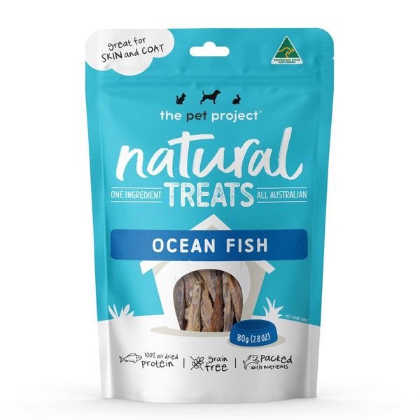 The Pet Project Australian Ocean Fish Dog Treat 80g
