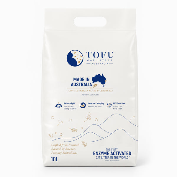 Tofu Cat Litter Australia Enzymes Activated Cat Litter