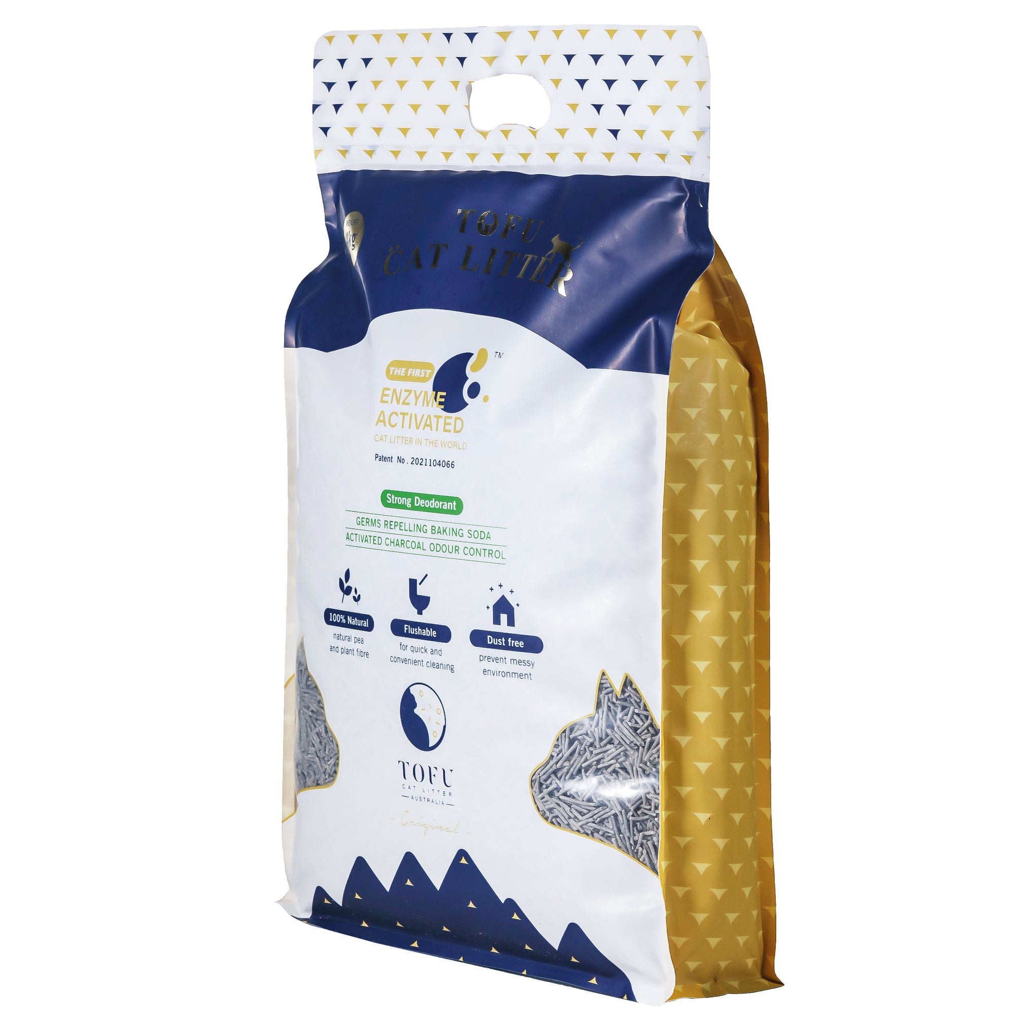 Tofu Cat Litter Australia Original Enzyme Activated Cat Litter 4kg