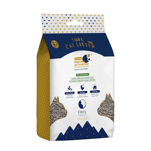 Tofu Cat Litter Australia Original Enzyme Activated Cat Litter 4kg