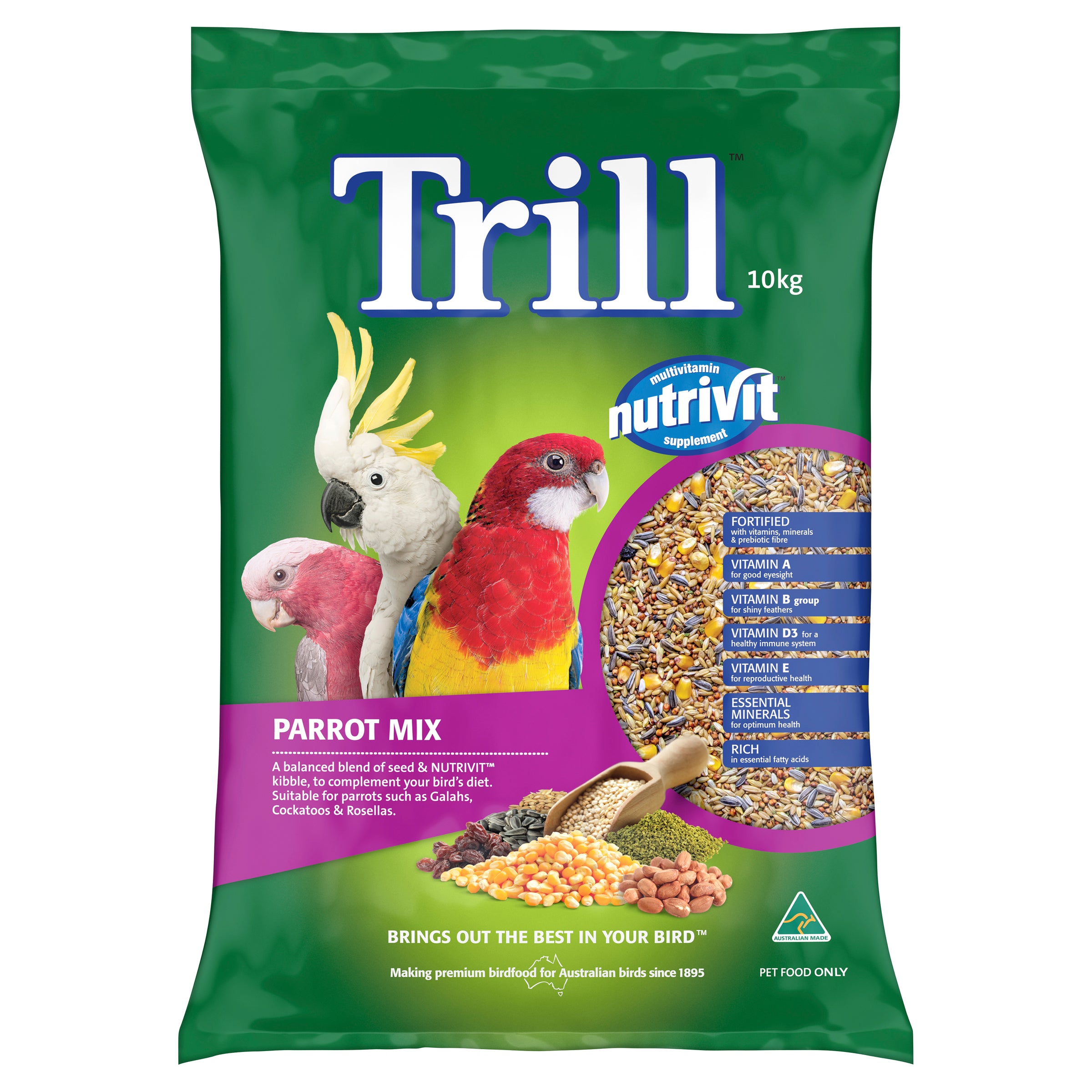 Parrot food mix best sale