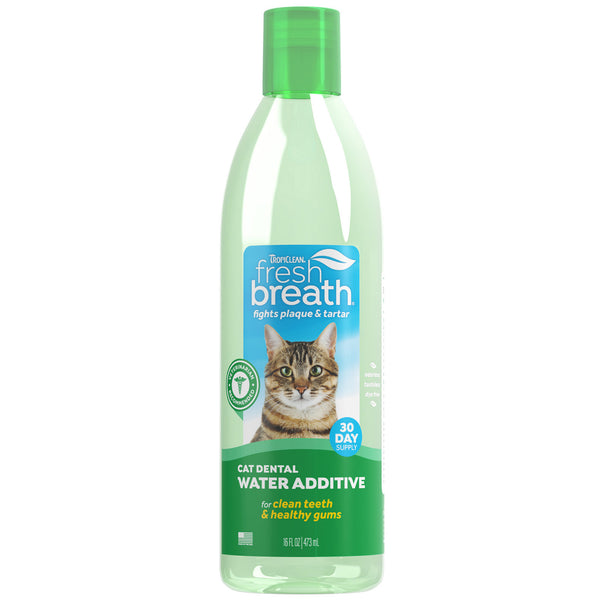 TropiClean Fresh Breath Dental Water Additive for Cats 473ml