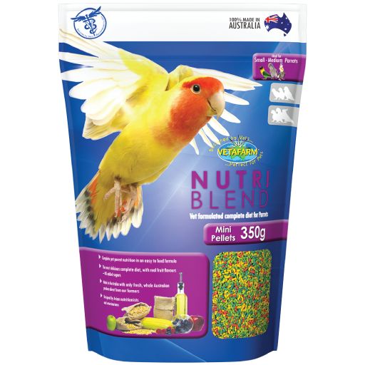 Vetafarm Nutriblend Pellets Mini Bird Food
