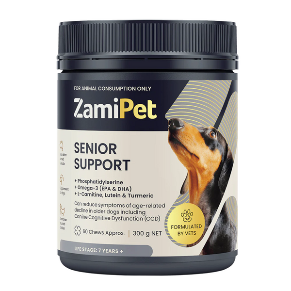 ZamiPet Senior Support Chews for Dogs 300g 60 Pack