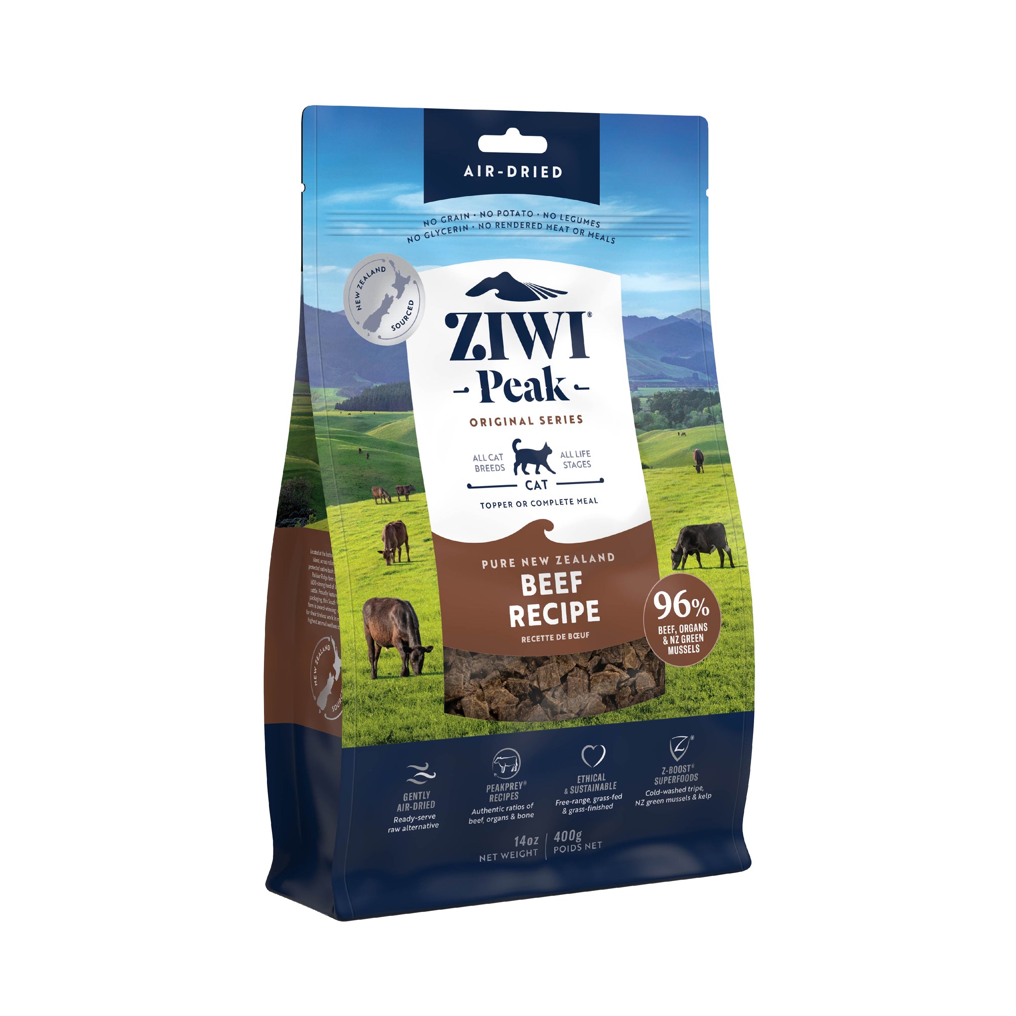 Ziwi Peak Cat Food Air Dried Beef
