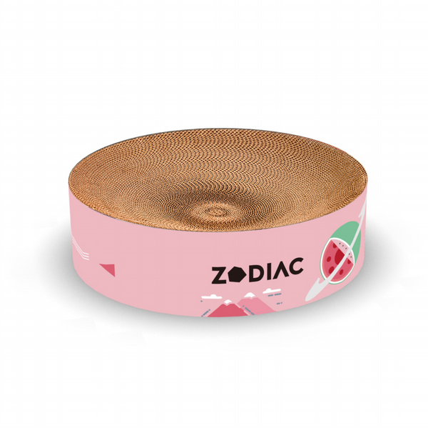 ZODIAC Round Cat Scratcher Watermelon