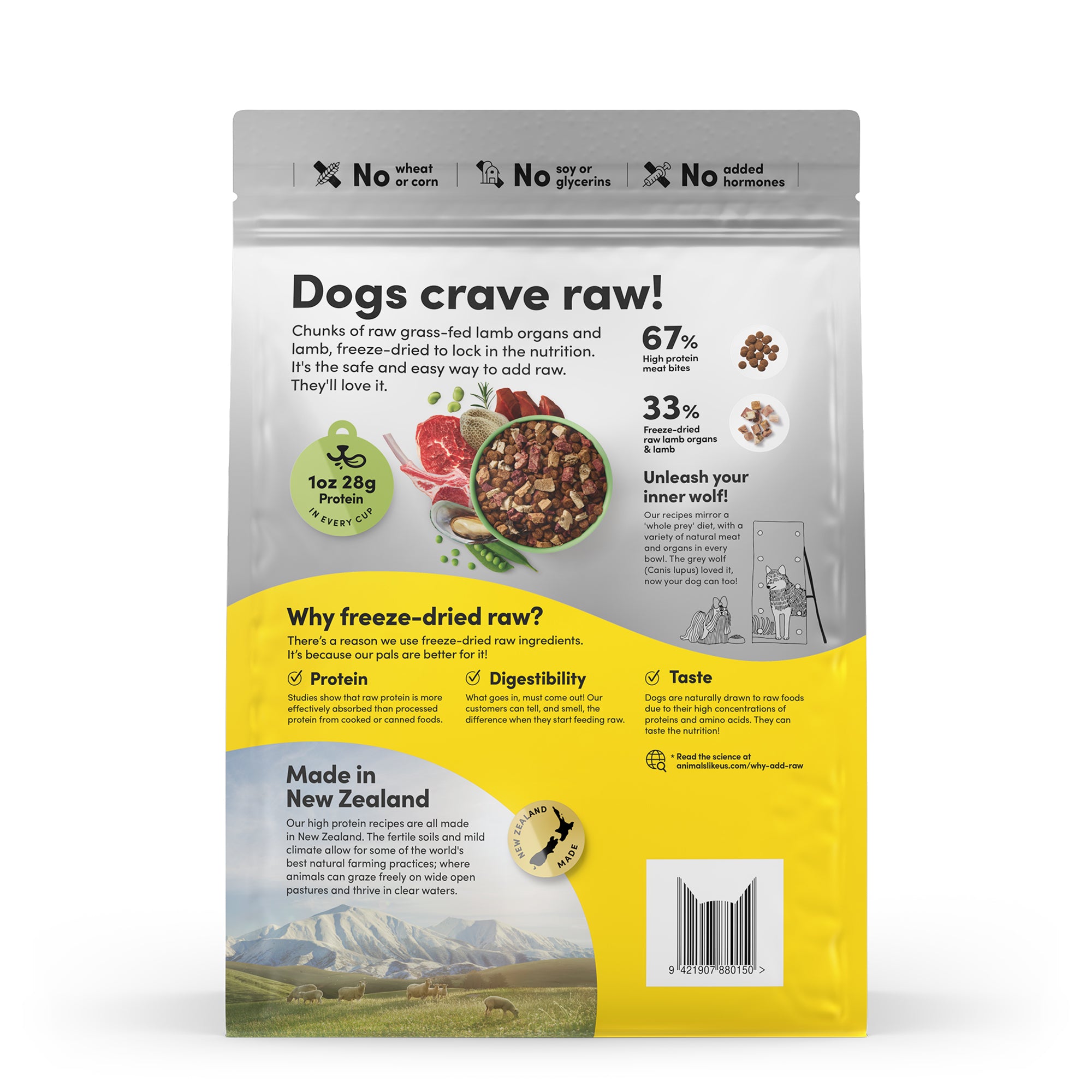 Grass fed raw dog food best sale