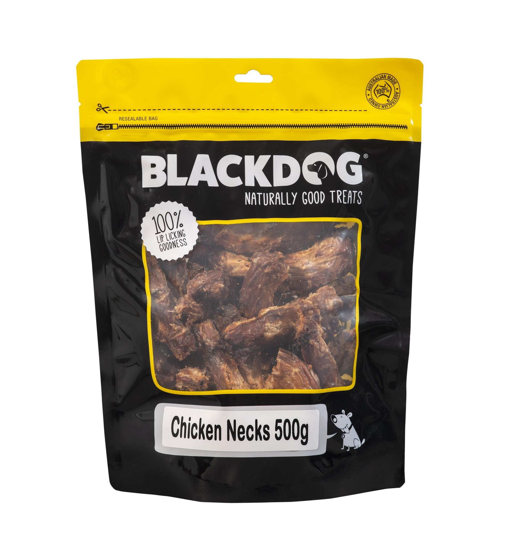 Blackdog Chicken Necks Dog Treat