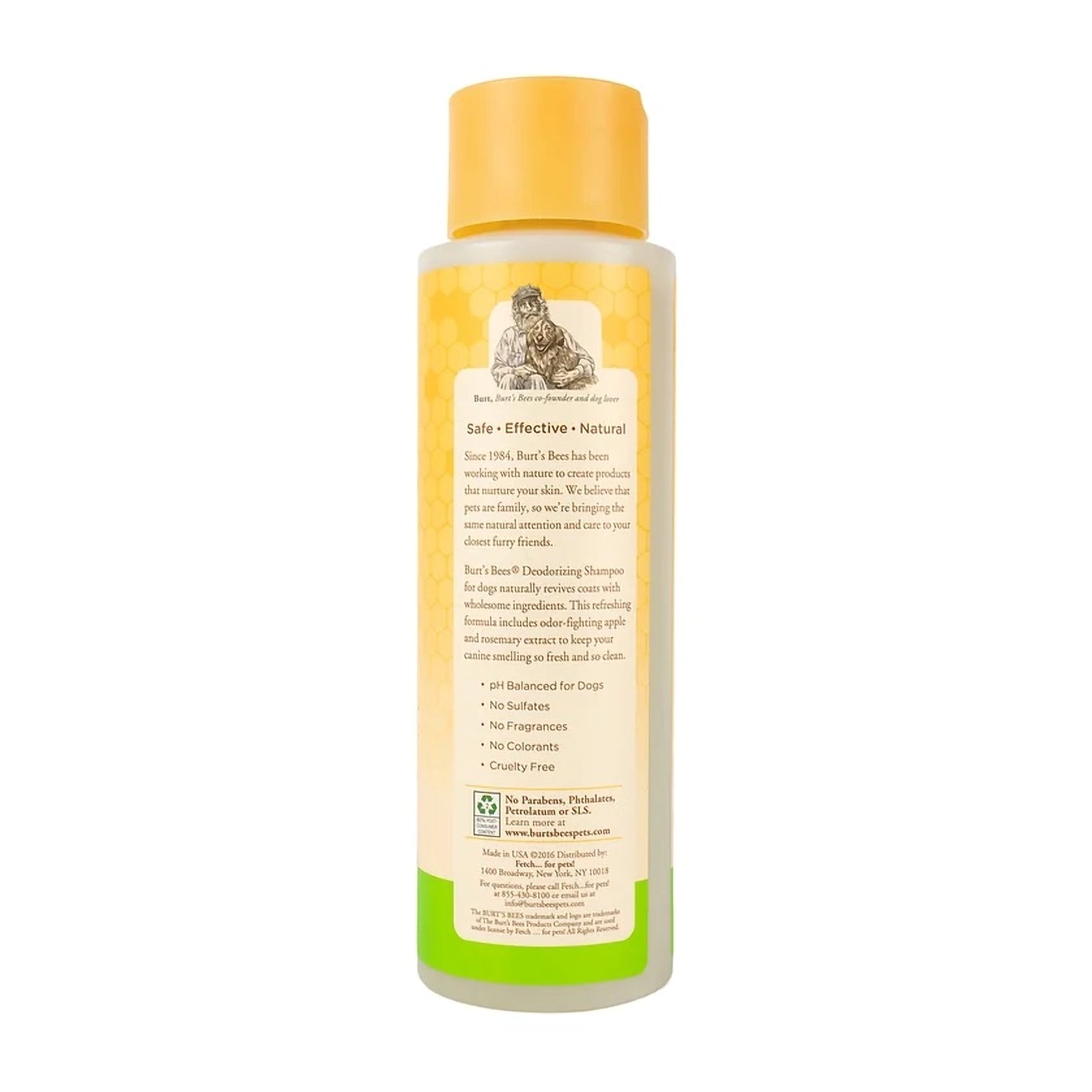 Burt's Bees Deodorizing Dog Shampoo 473ml