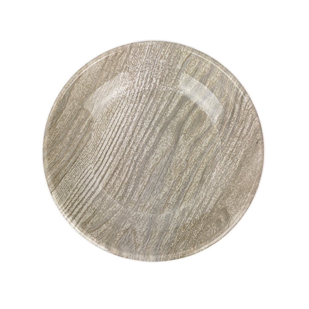 Cattitude Melamine Cat Saucer French Oak Grey