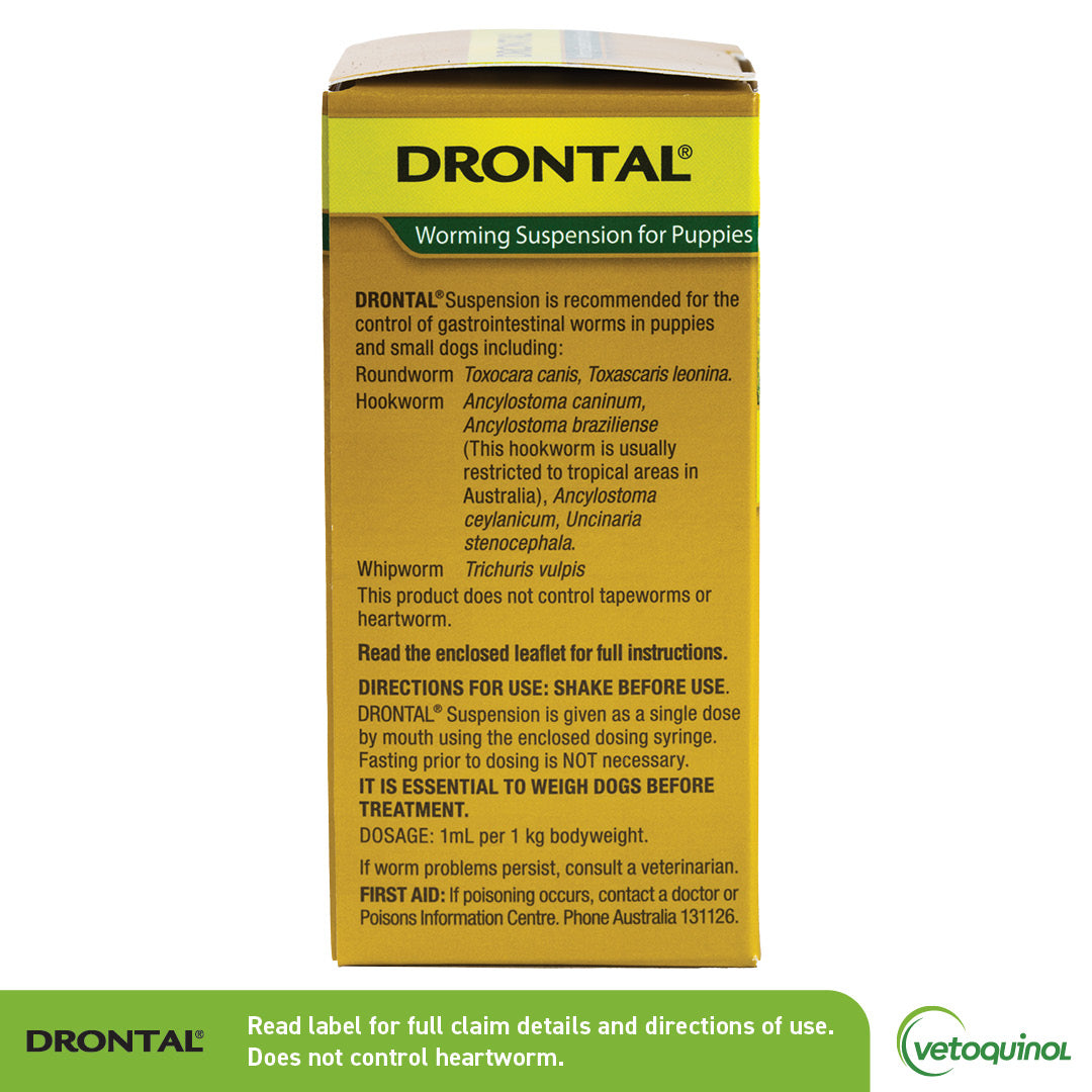 Drontal puppy worming best sale