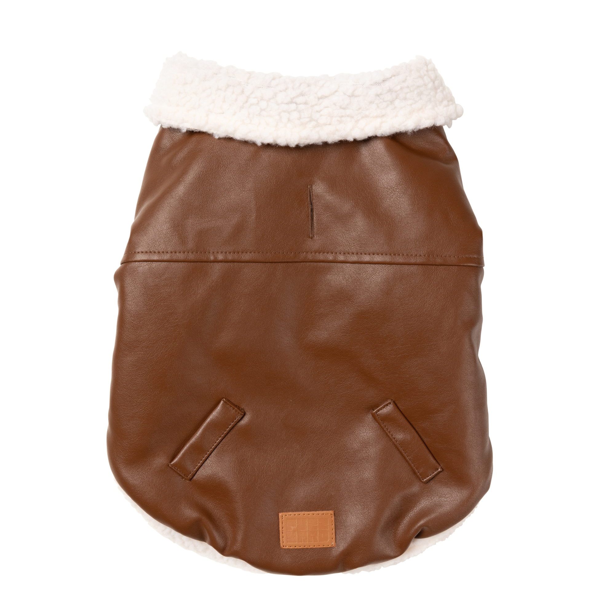 FuzzYard Ava Dog Jacket Brown