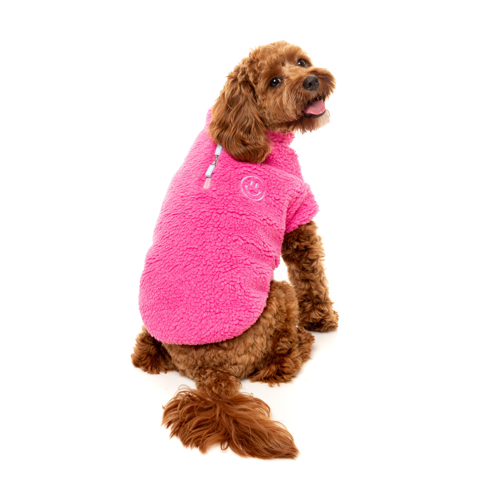 FuzzYard Basecamp Dog Jacket Pink