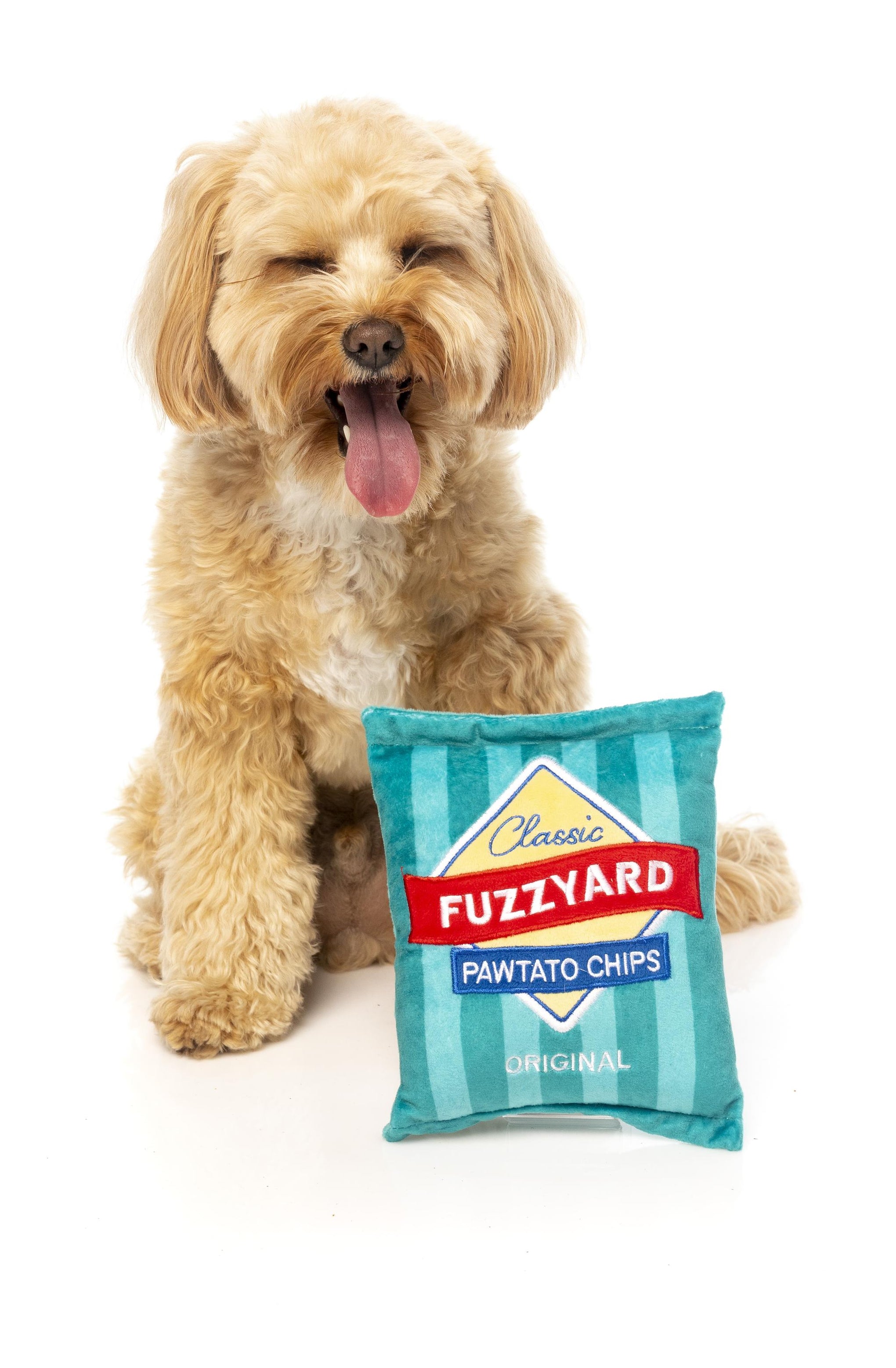 FuzzYard Pawtato Chips Dog Toy