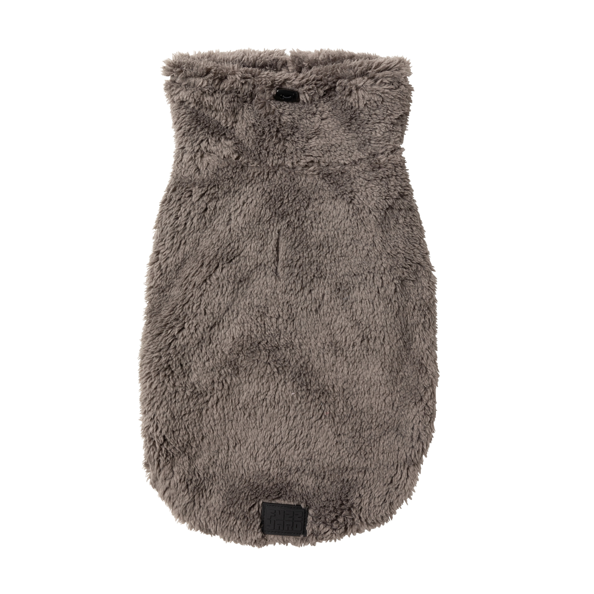 FuzzYard Turtle Teddy Dog Sweater Gunmetal Grey