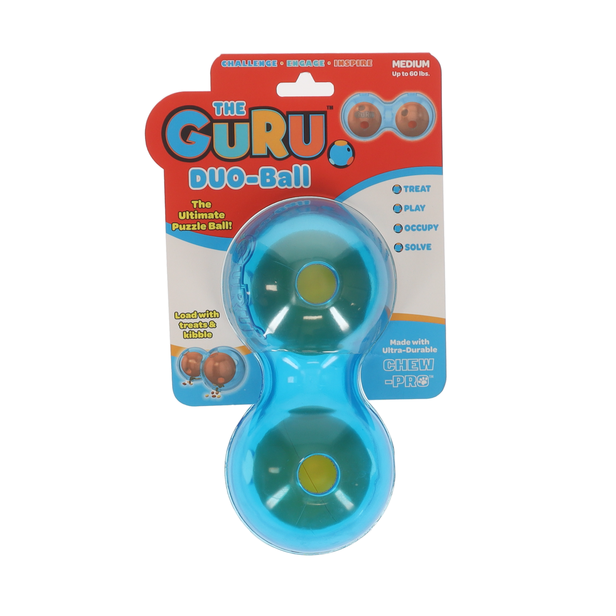 GURU Duo Ball Dog Toy Medium