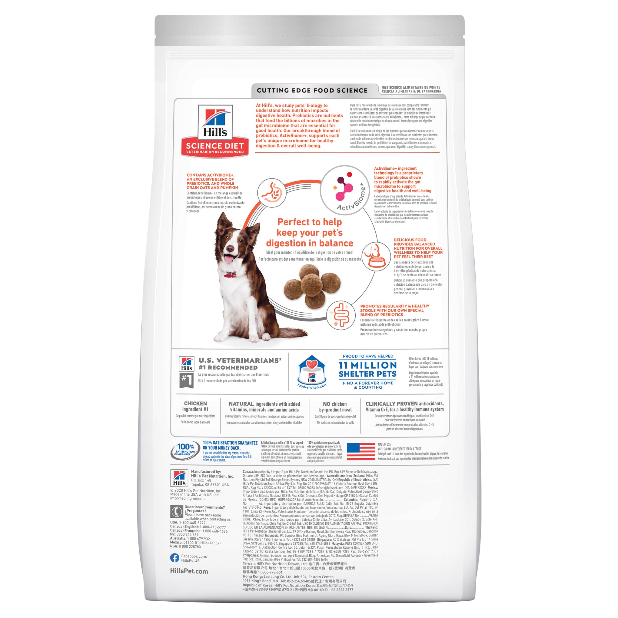 Hill's Science Diet Adult Perfect Digestion Dry Dog Food