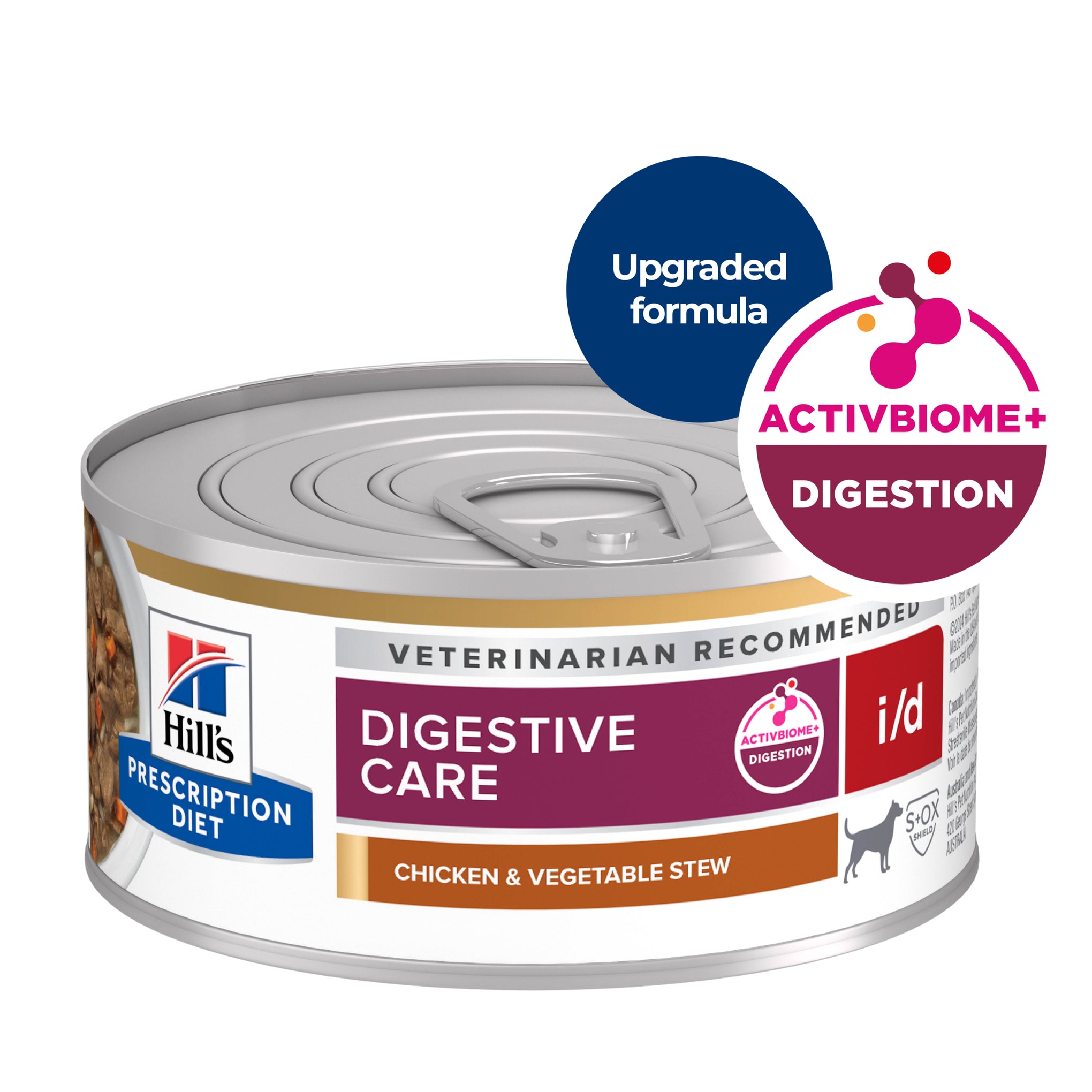 Hill's Prescription Diet i/d Digestive Care Chicken & Vegetable Stew Canned Dog Food 156g x 24