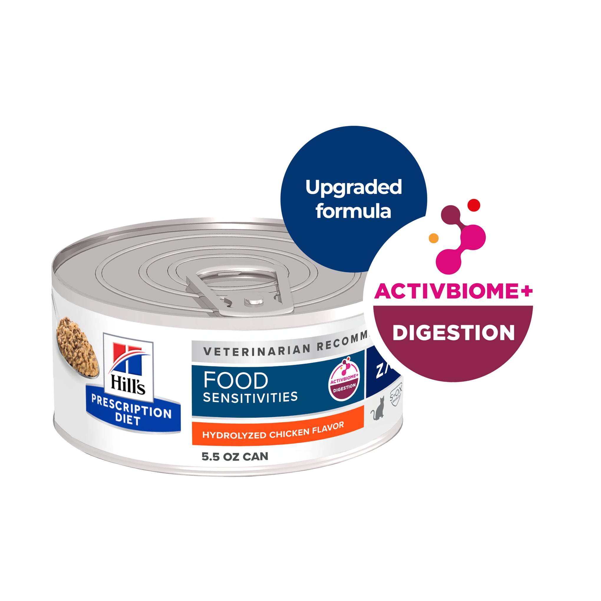 Hill's Prescription Diet z/d Skin/Food Sensitivities Canned Cat Food 156g x 24