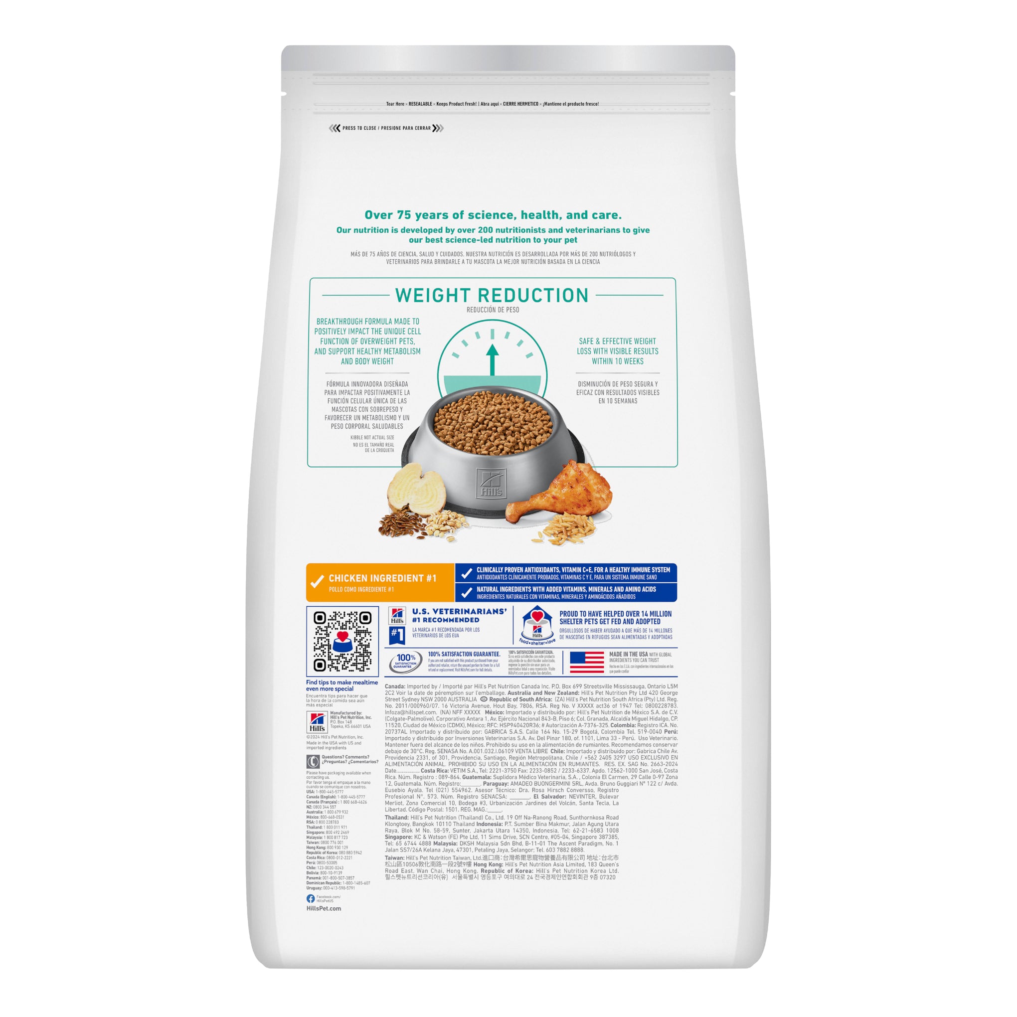Hill's Science Diet Adult Perfect Weight Small & Mini Dry Dog Food