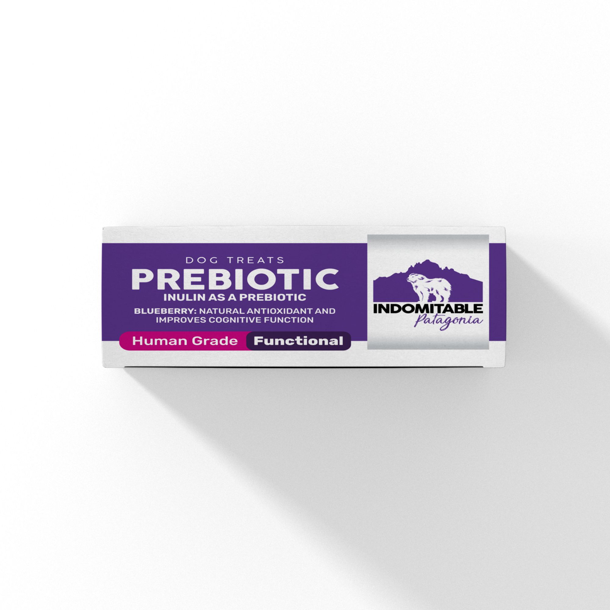 Indomitable Patagonia Prebiotic Blueberry Biscuits Grain Free Dog Treats 180g